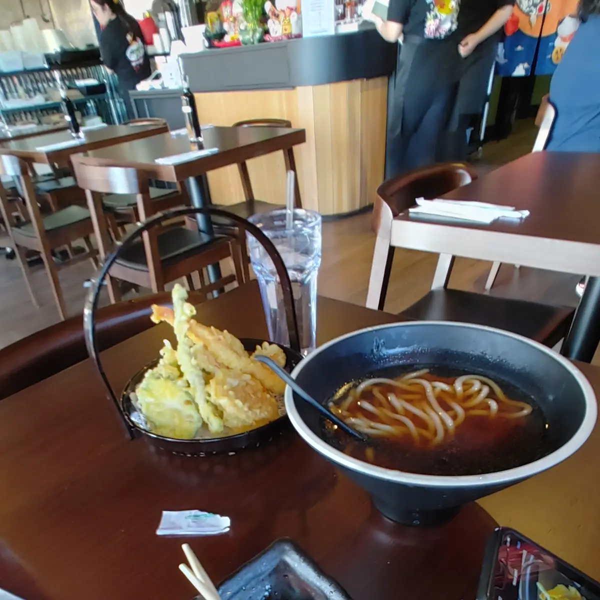 Cucumber Salad Tempura Udon