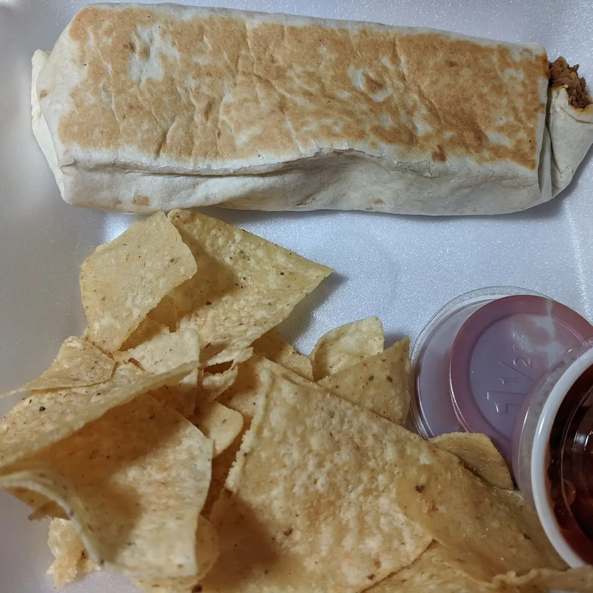 Beef Burrito Combo