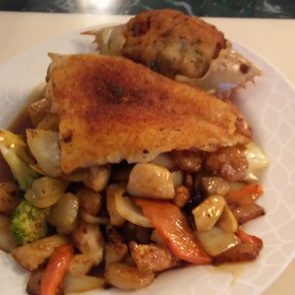 Baked Salmon with Mixed Vegetables
