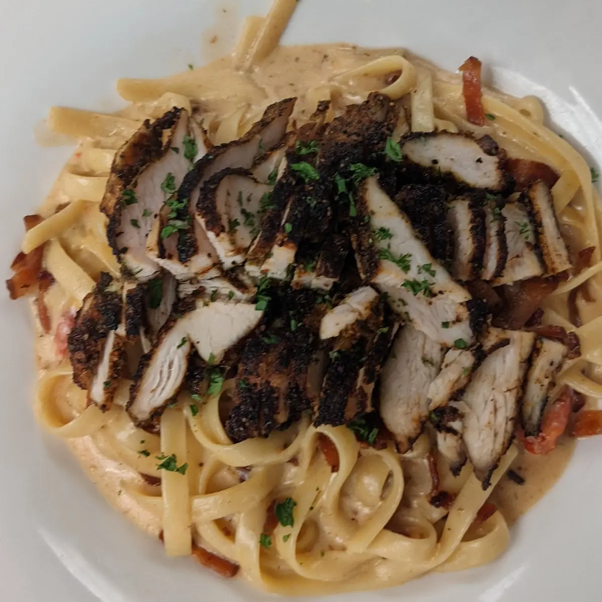 Blackened Chicken Pasta