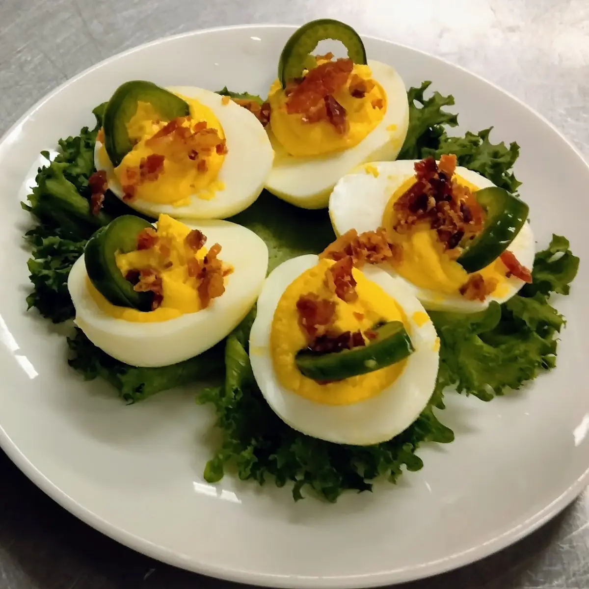 Bacon Jalapeno Deviled Eggs