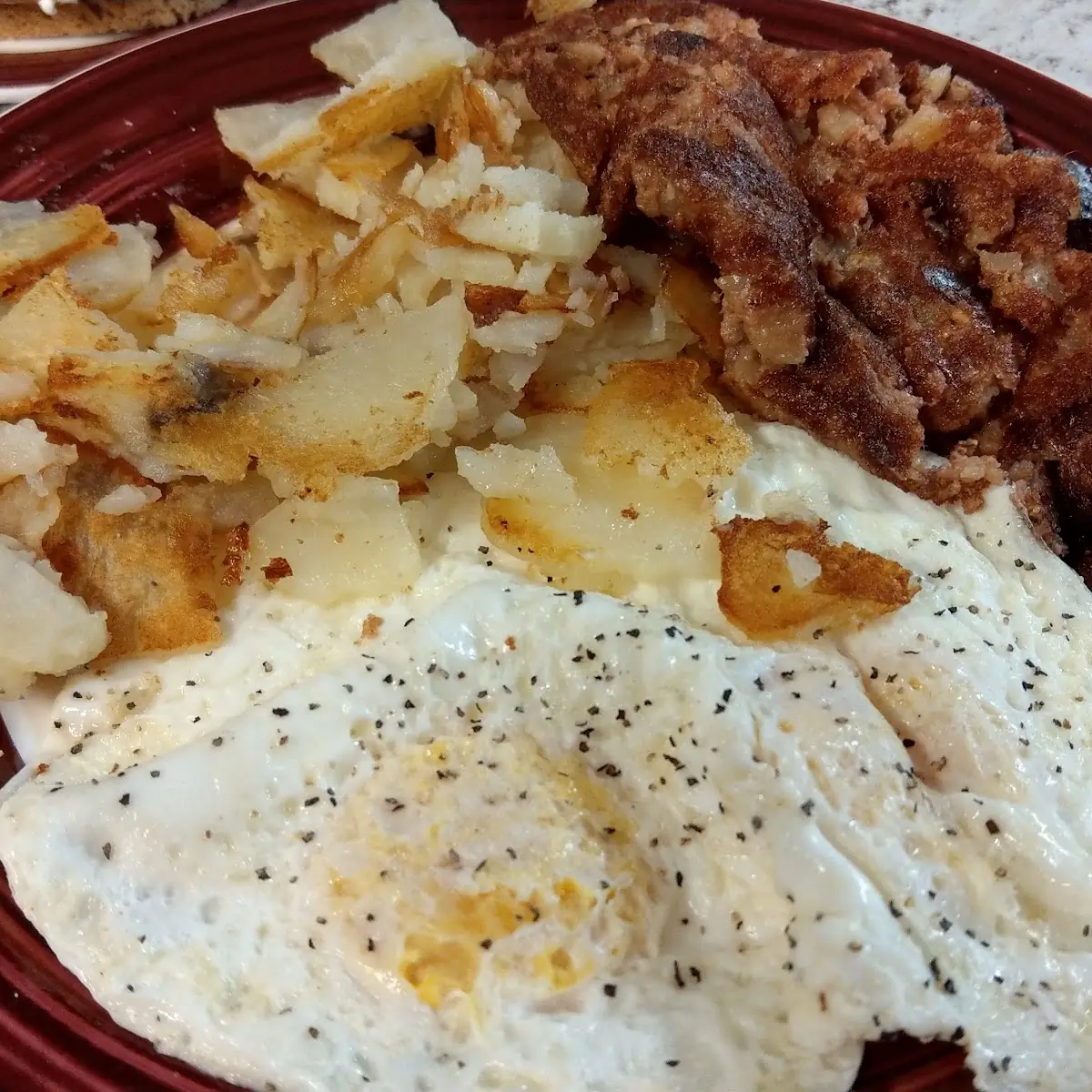 Creamed Chipped Beef Omelette