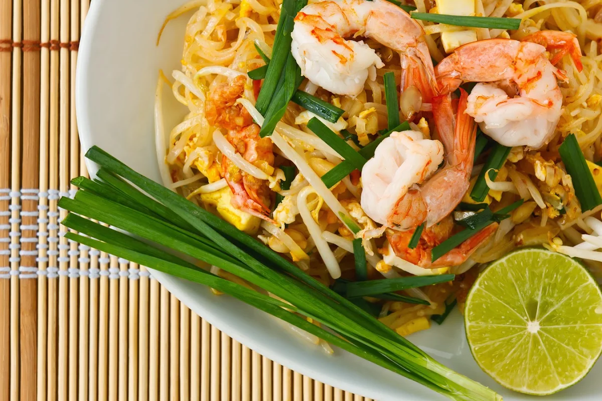 Pad Thai with Prawns