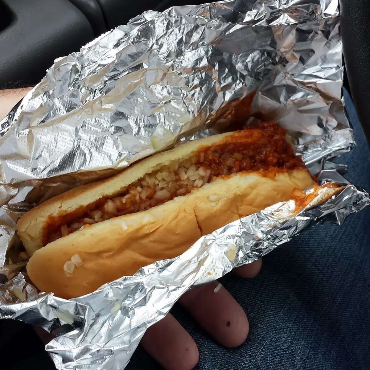 Coney Dog with Onions