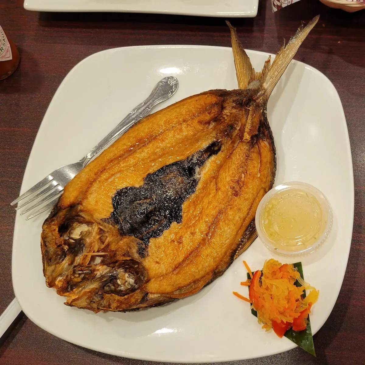 Daing Na Bangus Deep Fried Milkfish