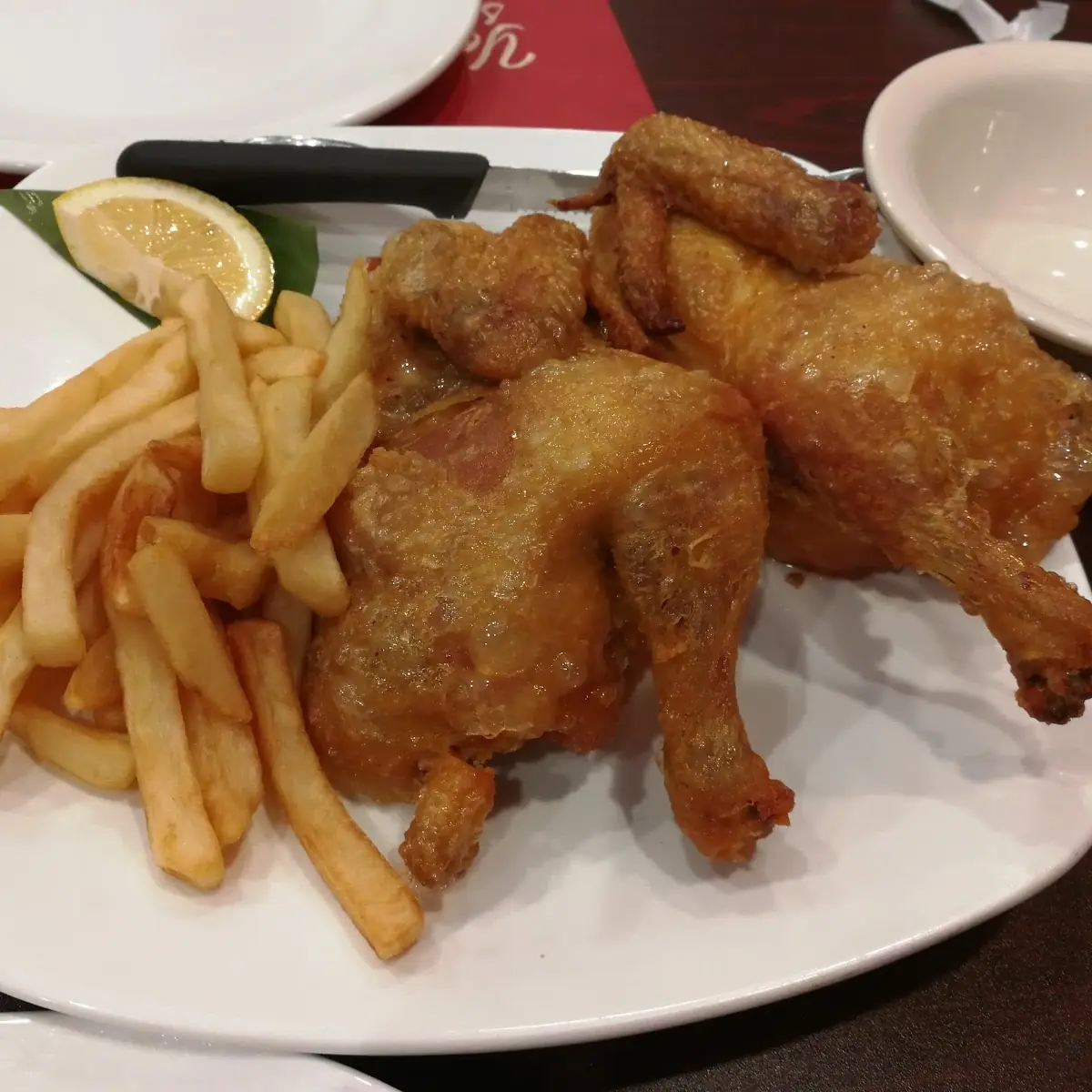 Half Fried Chicken
