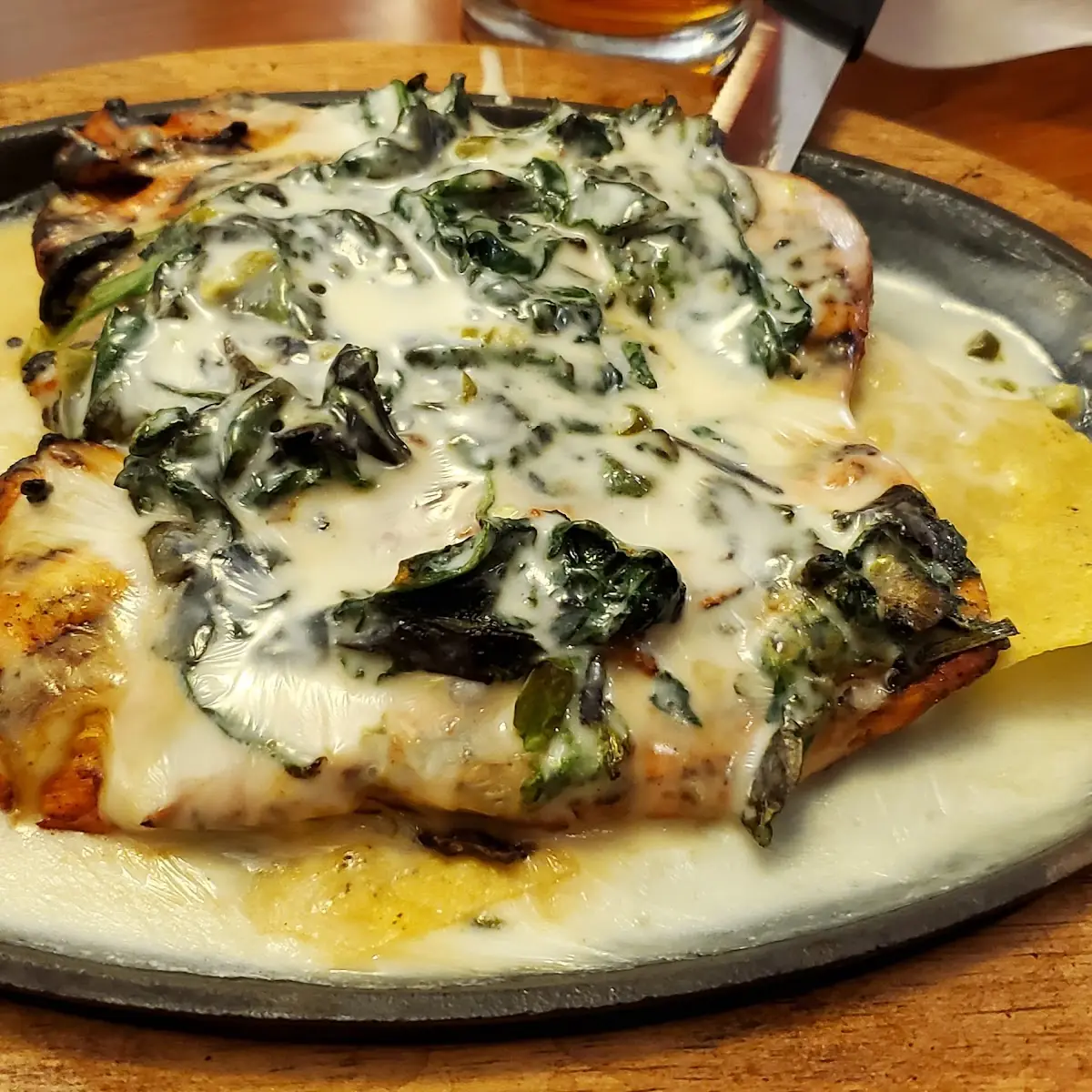 Spinach Pizza