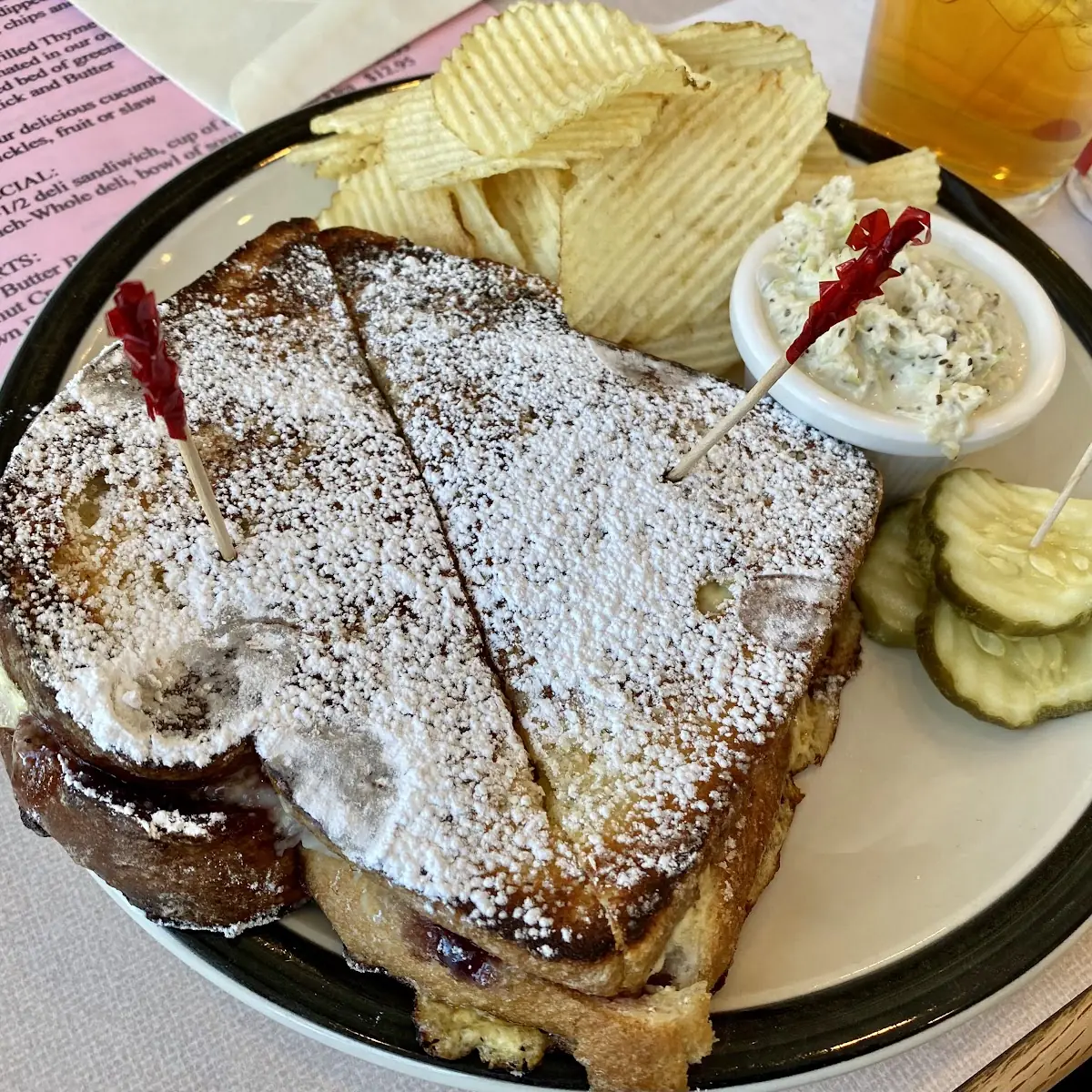 Turkey Monte Cristo Sandwich
