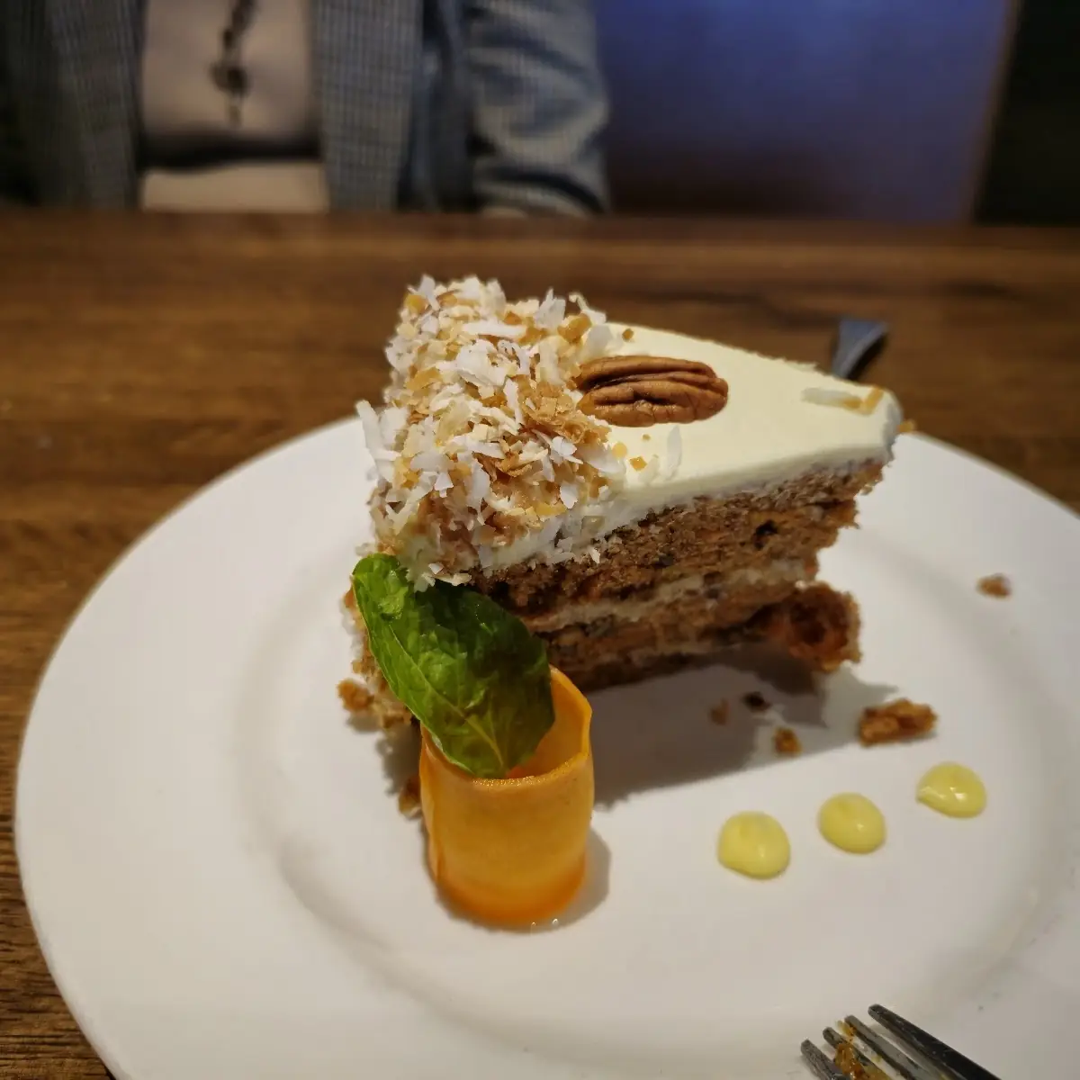 Carrot Cake Slice