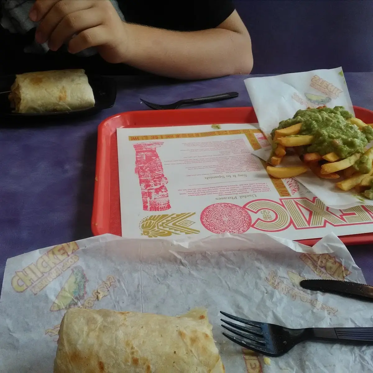 Ham Egg N Cheese Guacamole Fries