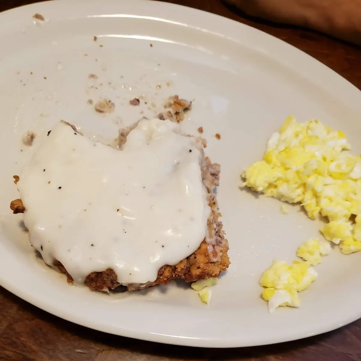Chicken Fried Steak and Egg