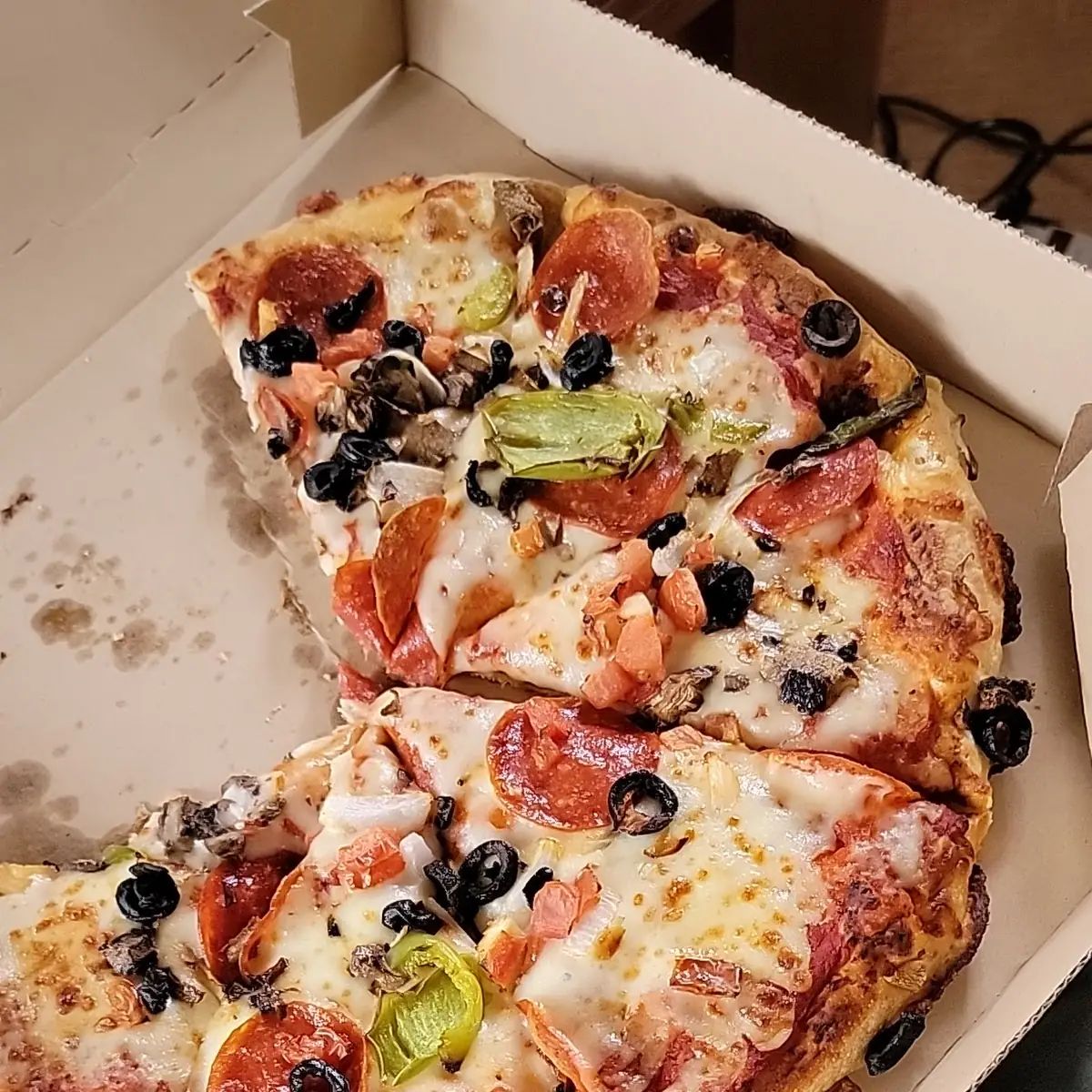 Veggie Pizza w Pepperoni