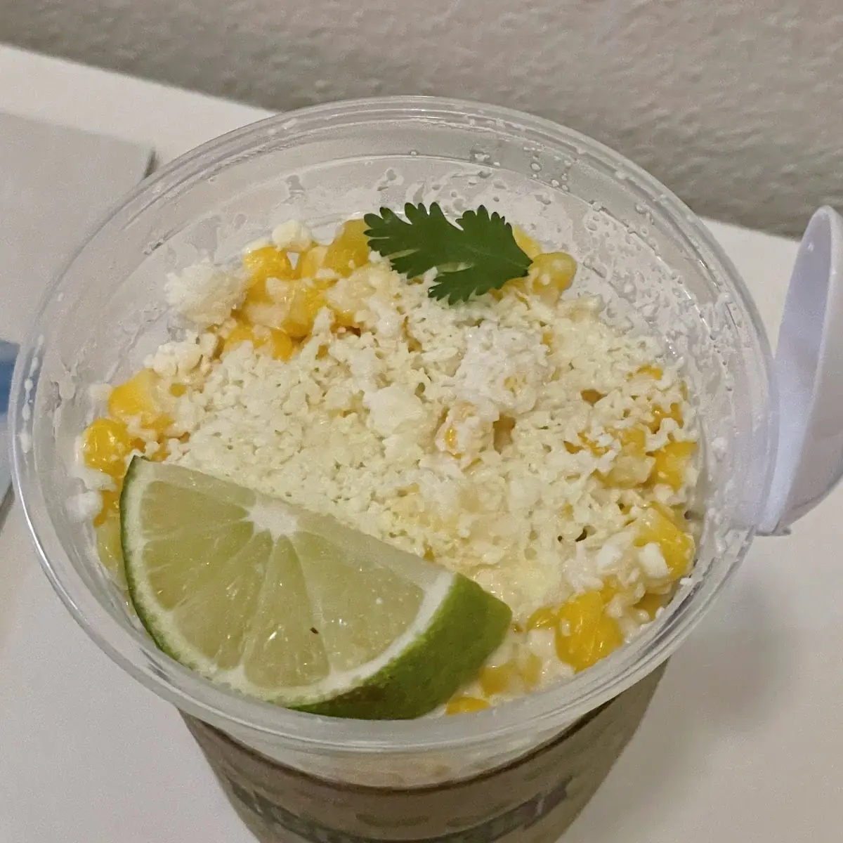 Elote Corn in a Cup