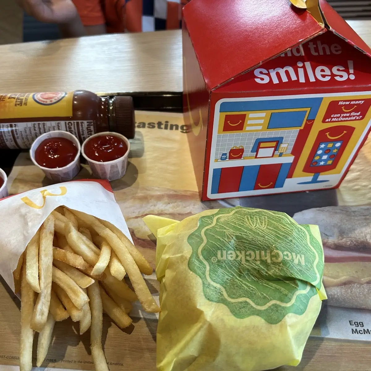 Hamburger Happy Meal