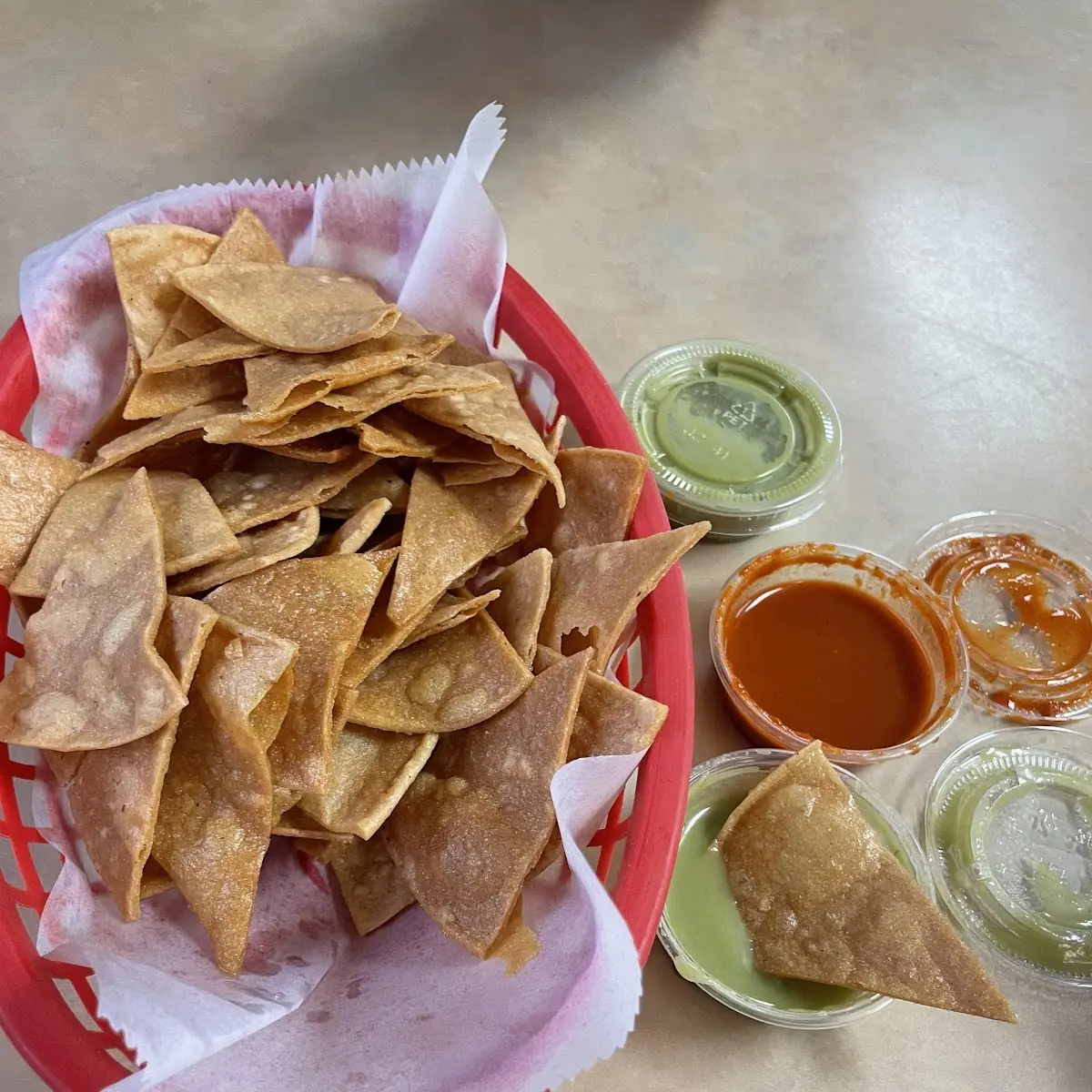 Home Made Tortillas Chips