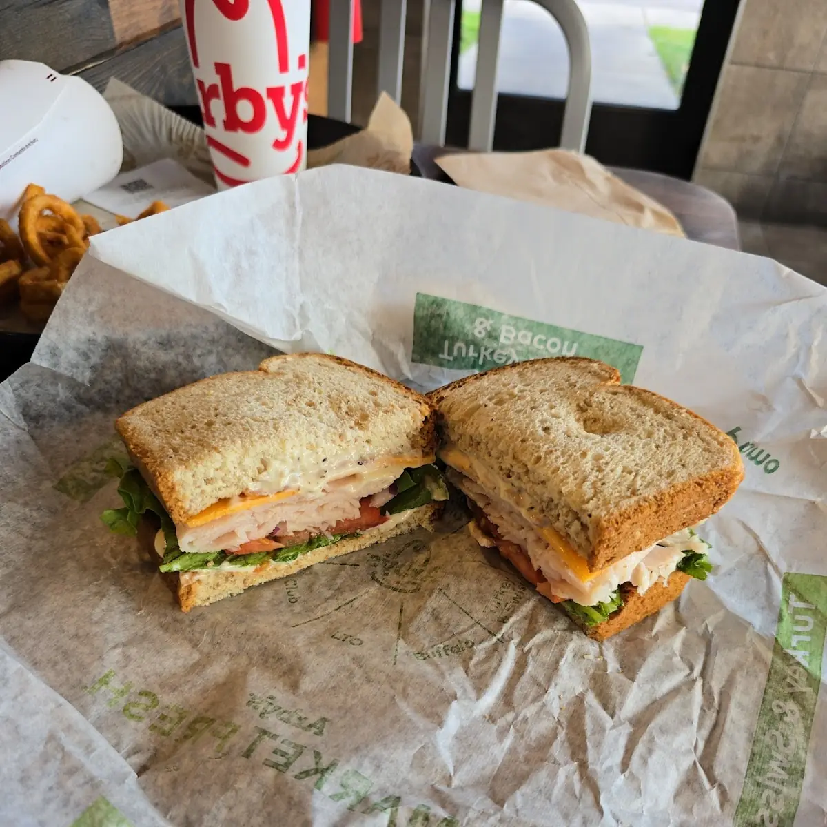 Turkey Bacon Ranch Sandwich