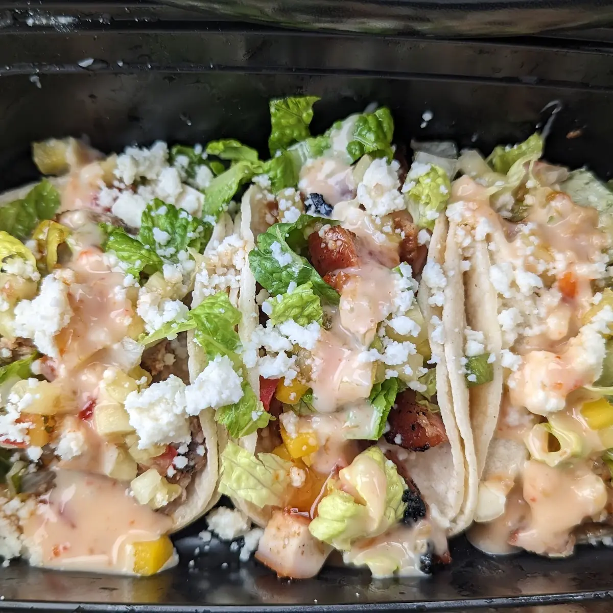 Pork and Chicken Tacos