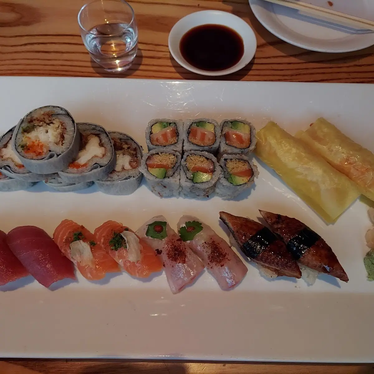 Assorted Sashimi and Sushi