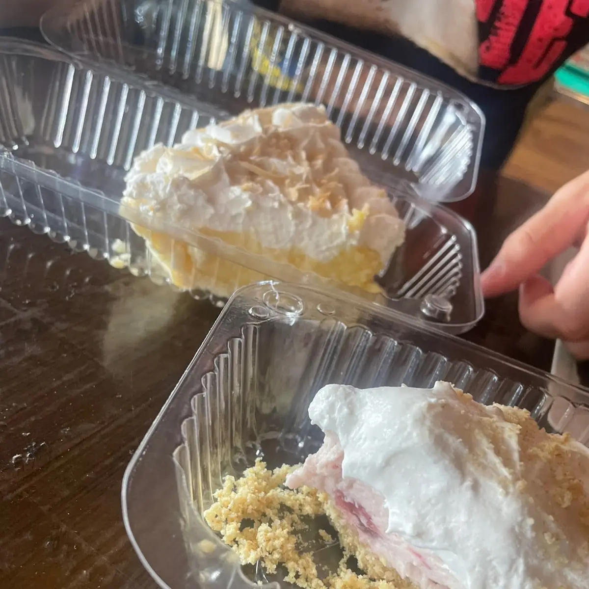Coconut and Strawberry Cream Pie