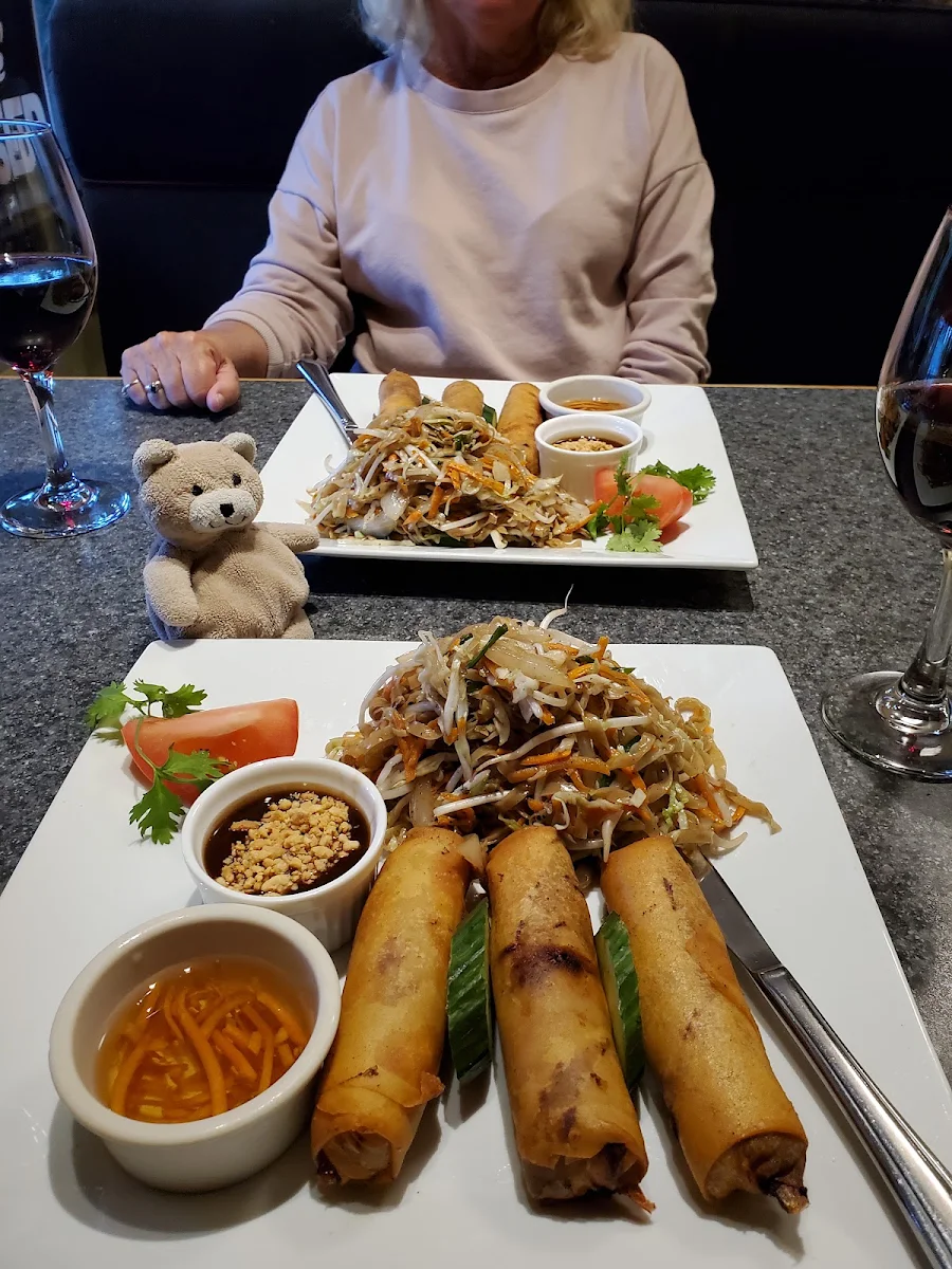 Prawn and Pork Spring Rolls