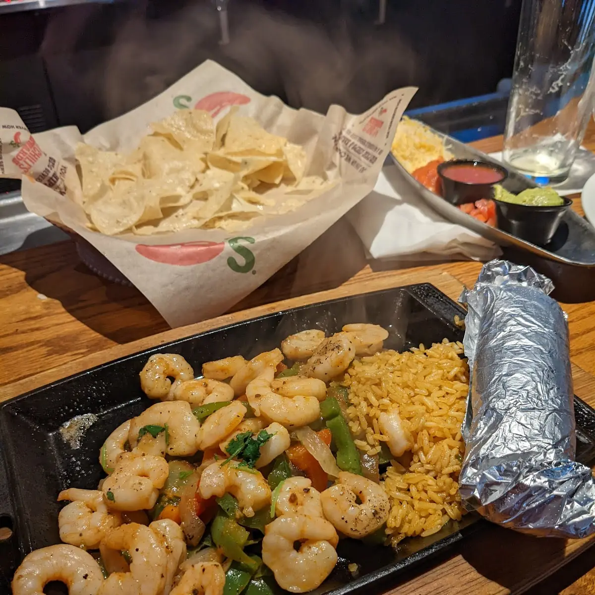 Shrimp Fajitas