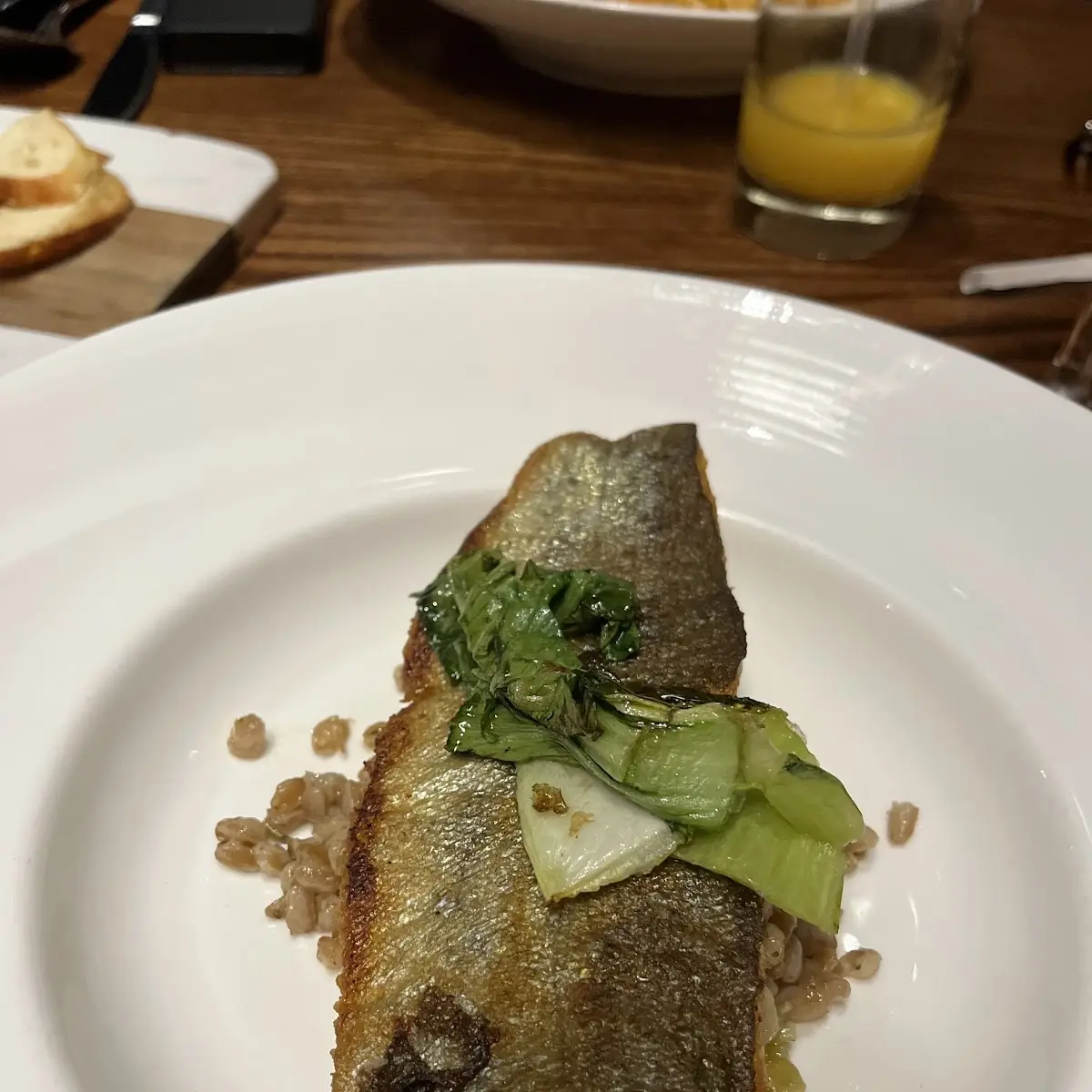 Pan Seared Trout