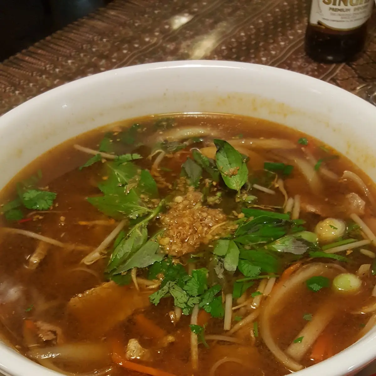 Hot & Sour Soup Seafood Combo