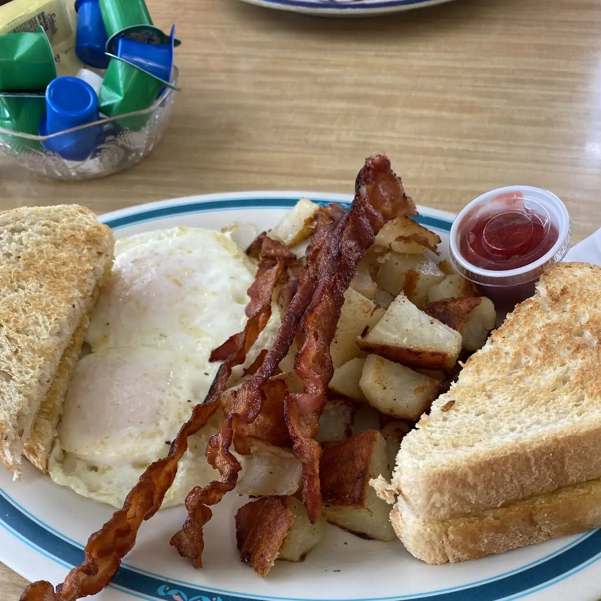 Sourdough Toast and Bacon