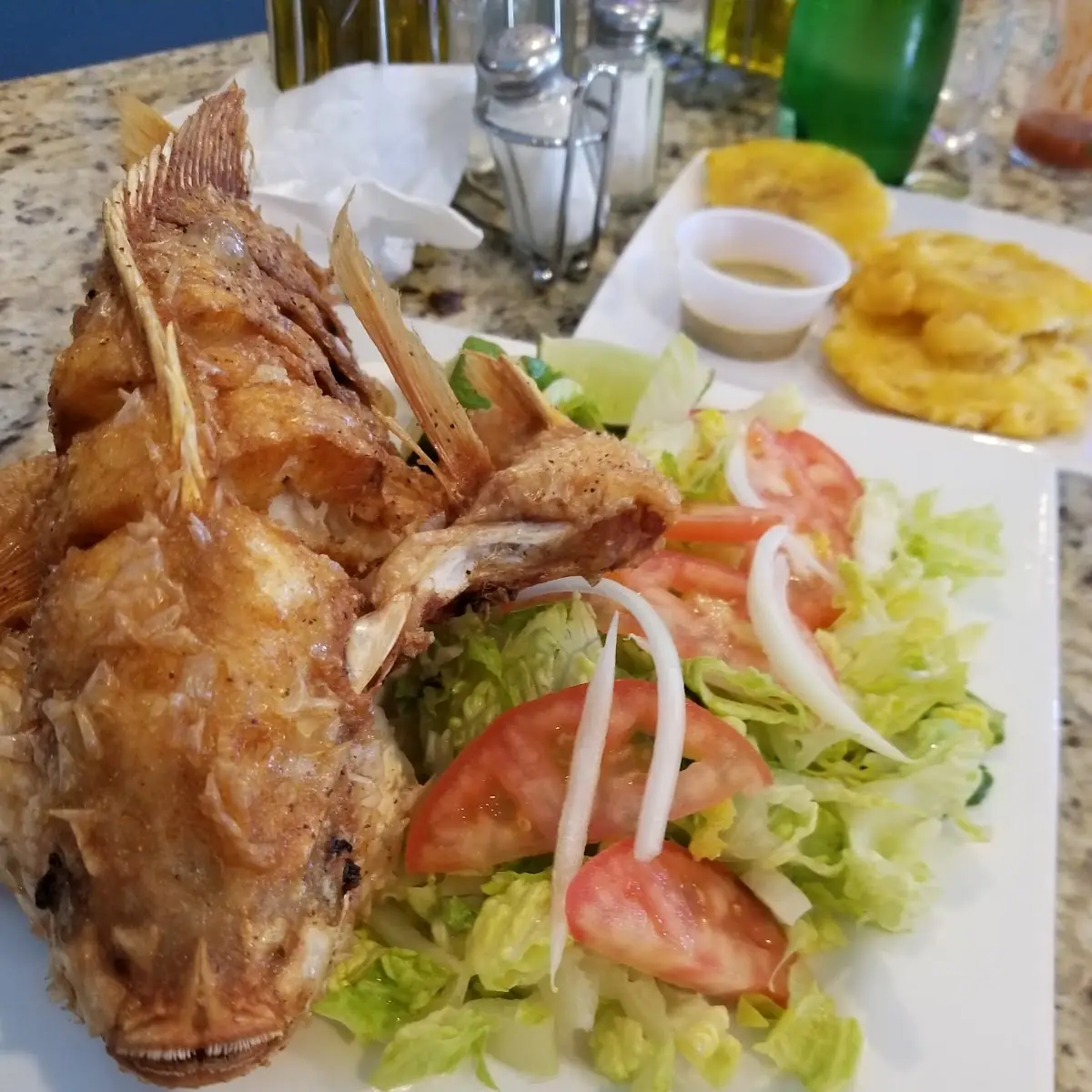 Pargo Entero Frito