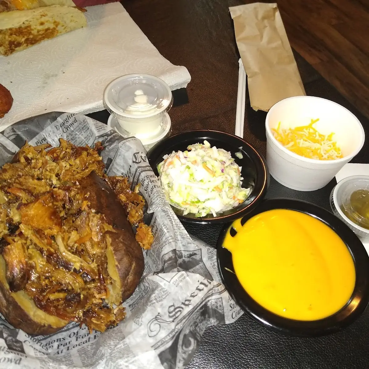 Beef Brisket Baked Potato