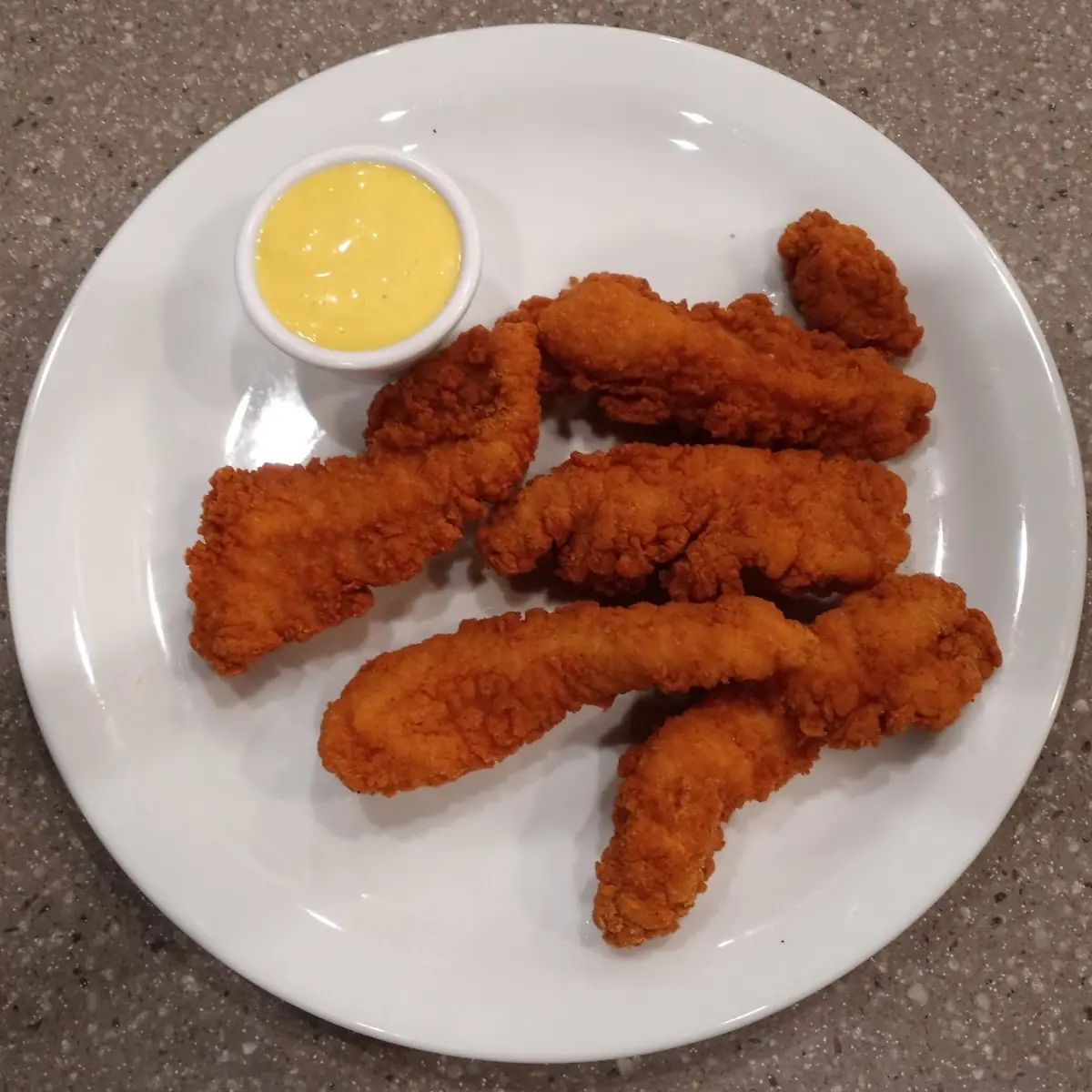 Chicken Strips with Honey Mustard