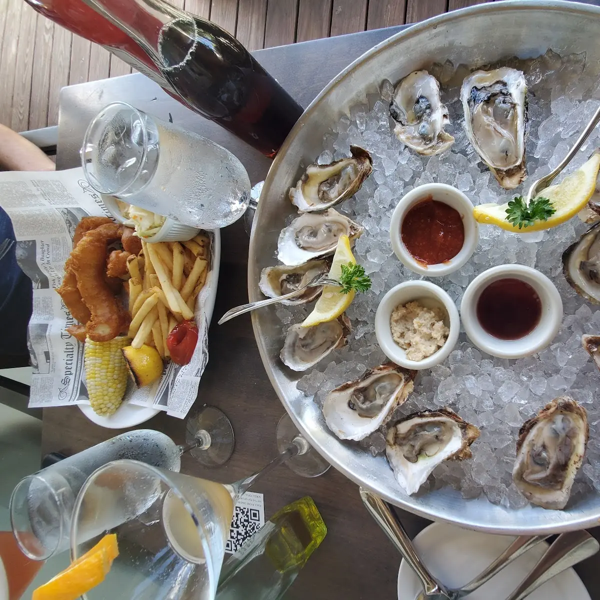 West Coast Oysters on the Half Shell