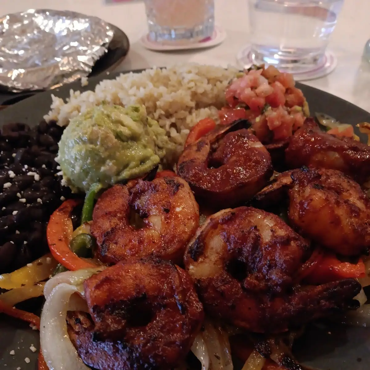 Shrimp Fajitas