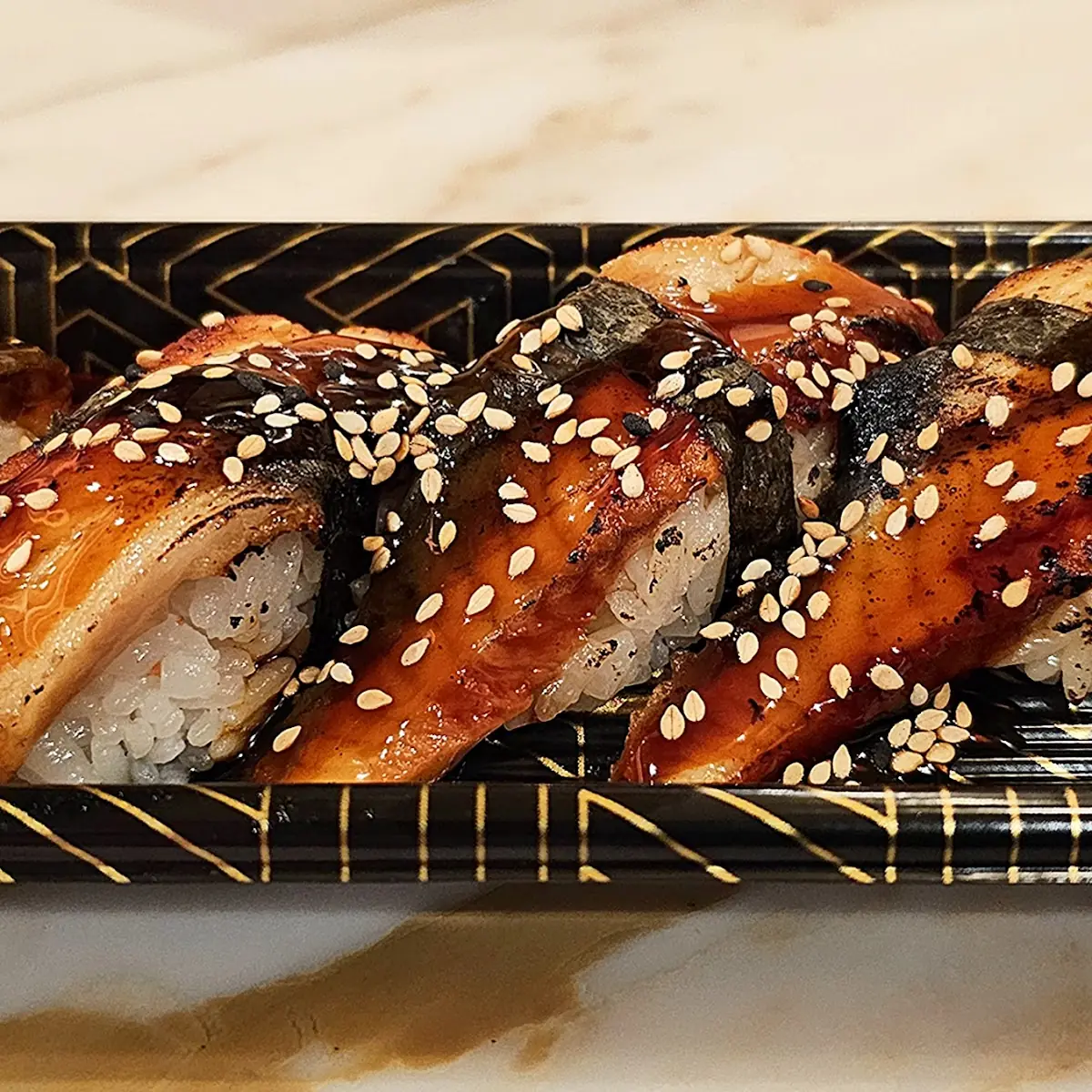 Toasted Unagi Nigiri