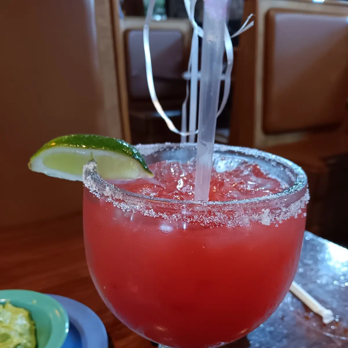 Raspberry Margarita on the Rocks