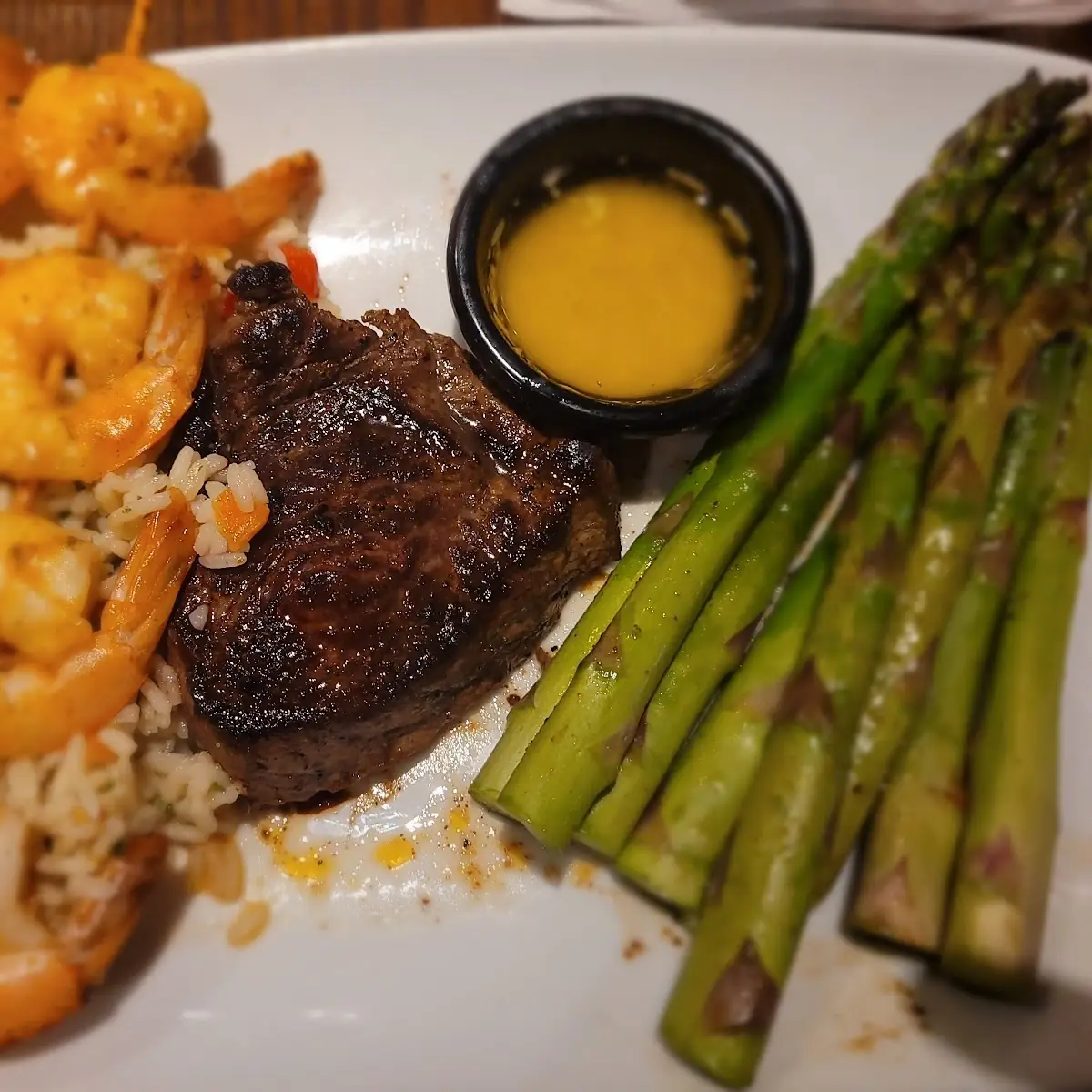 Steak and Shrimp Dinner