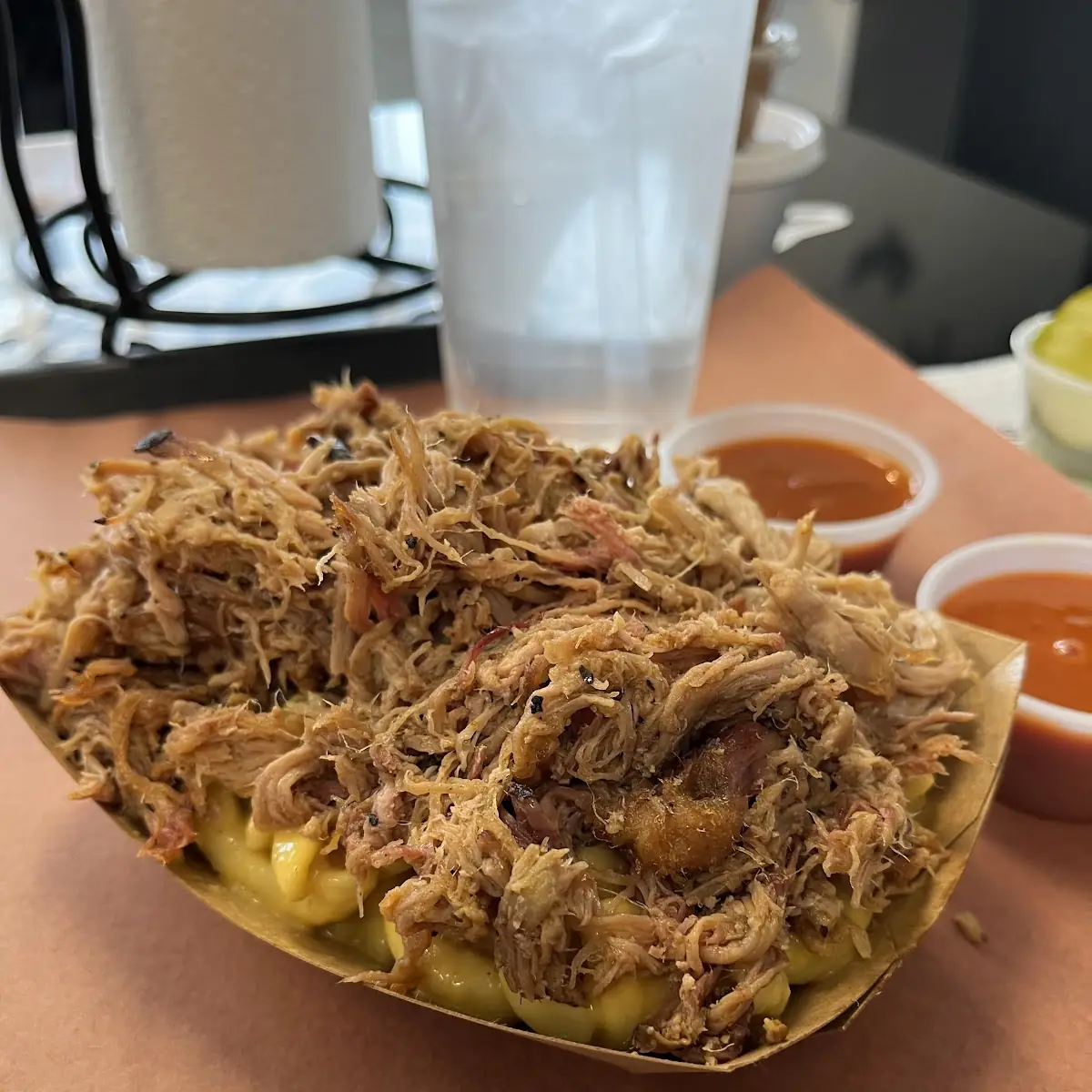 Pulled Pork Mac N Cheese