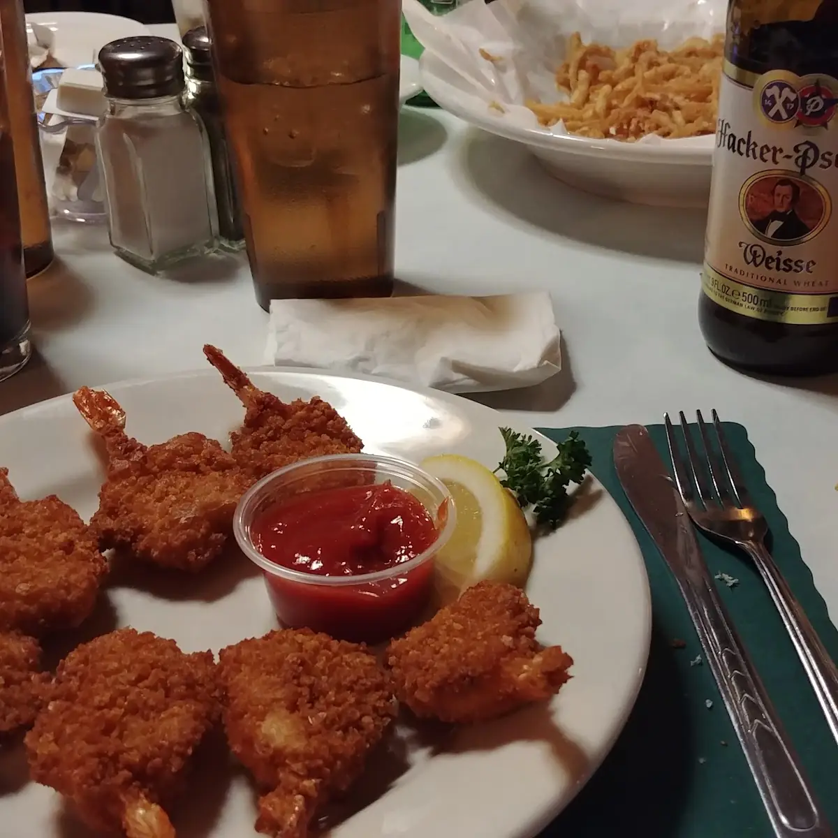 Butterflied Fried Shrimp