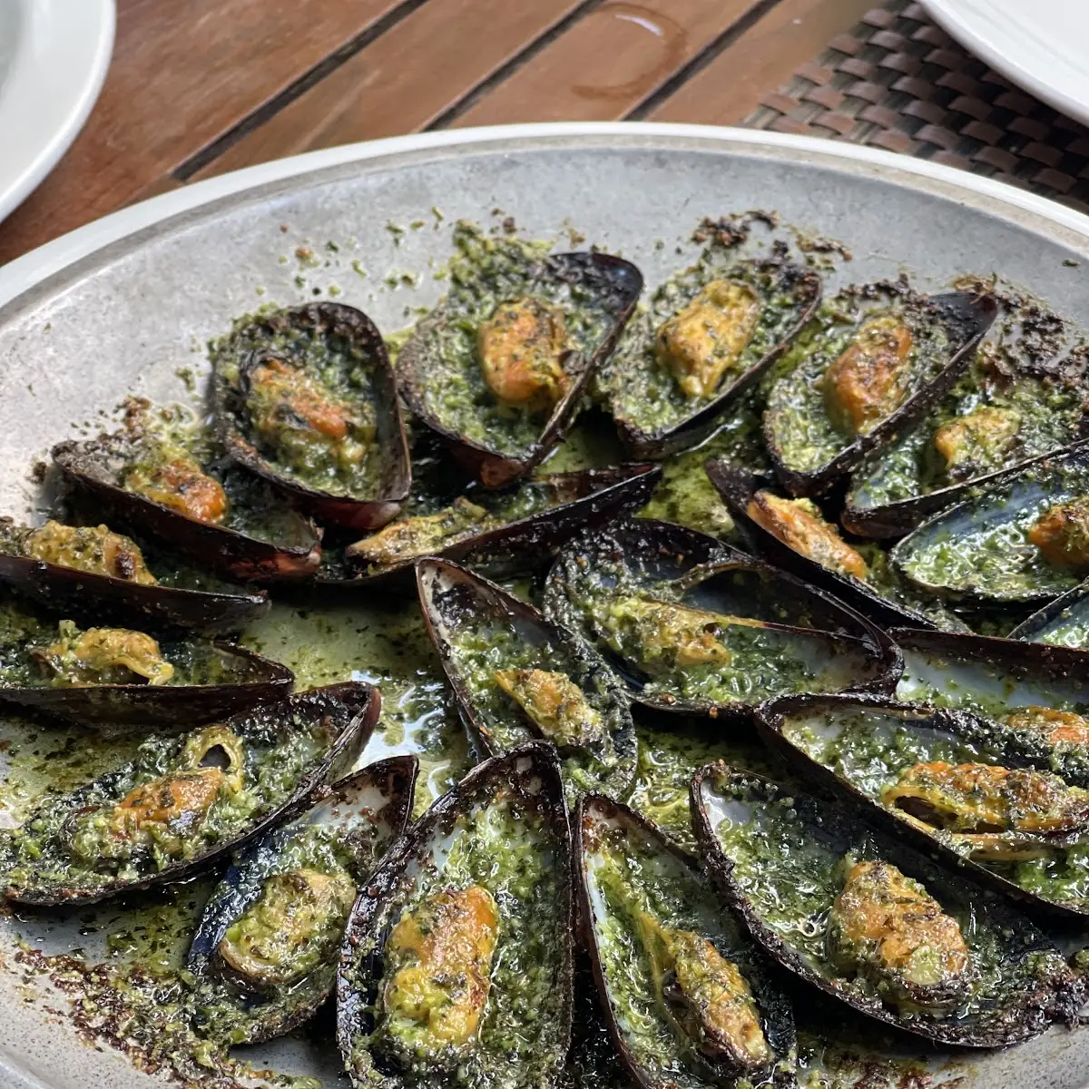 Baked Mussels Provençale