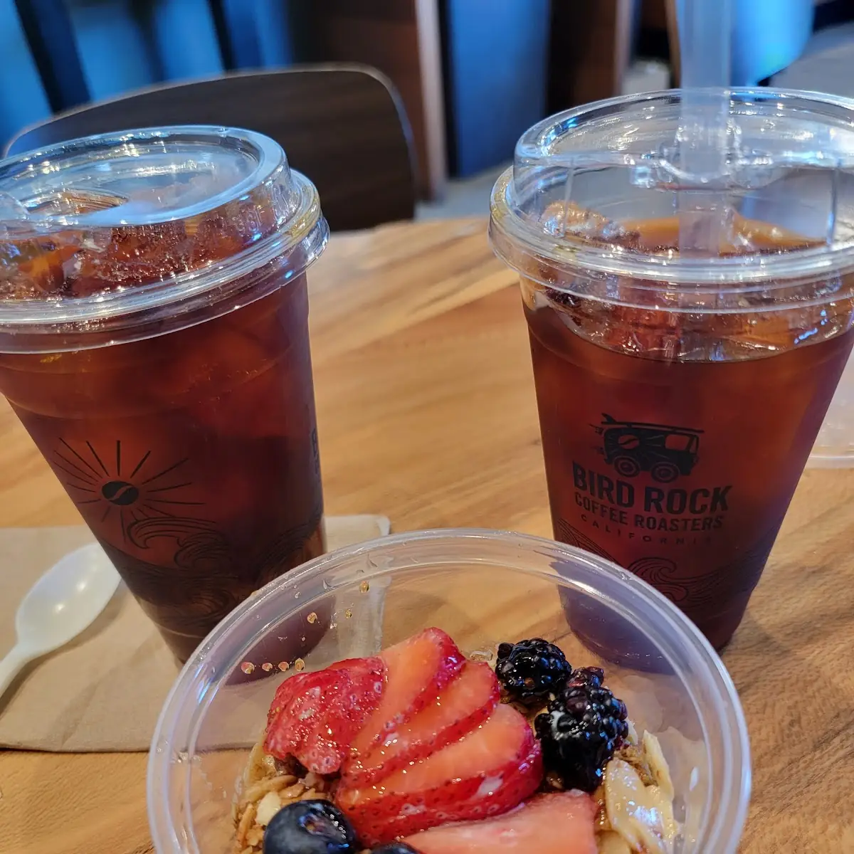 Granola Bowl with Cold Brews