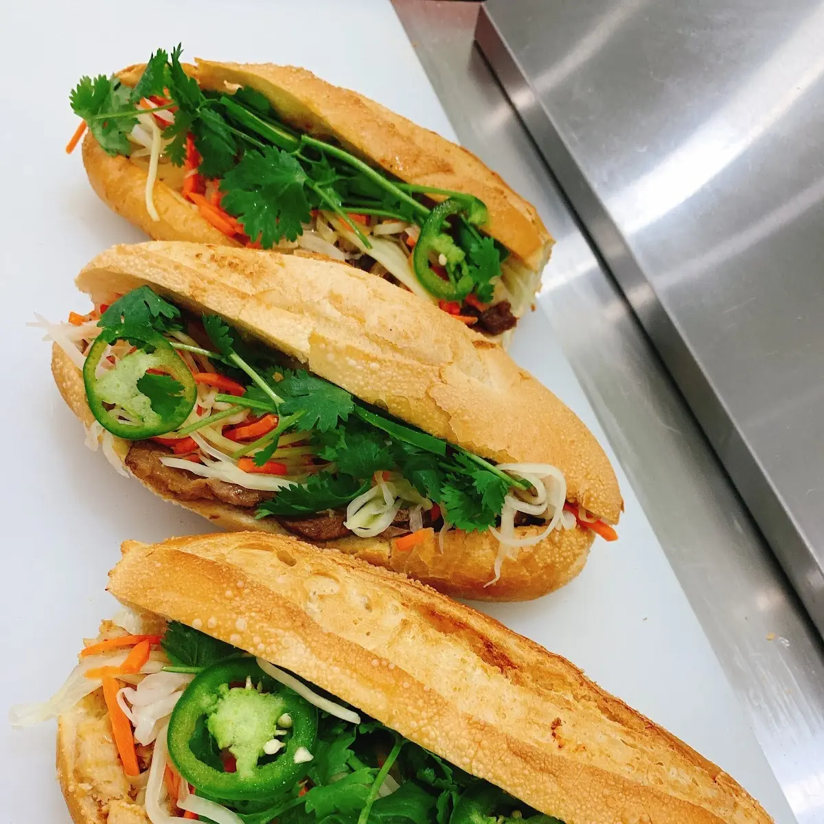 Curry Chicken Banh MI