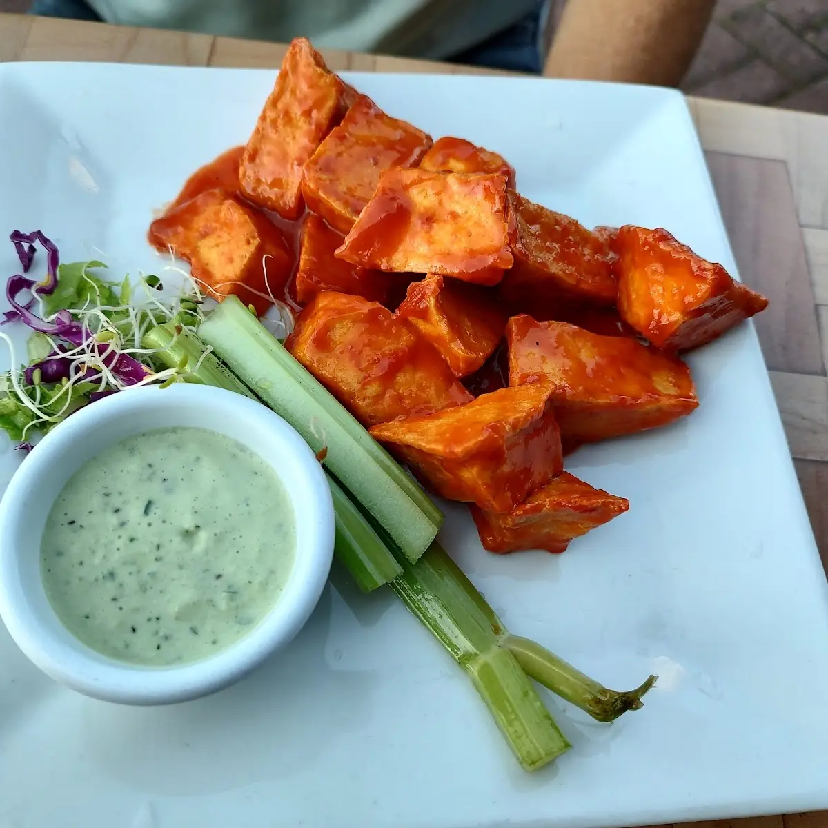 Tofu Buffalo Wings