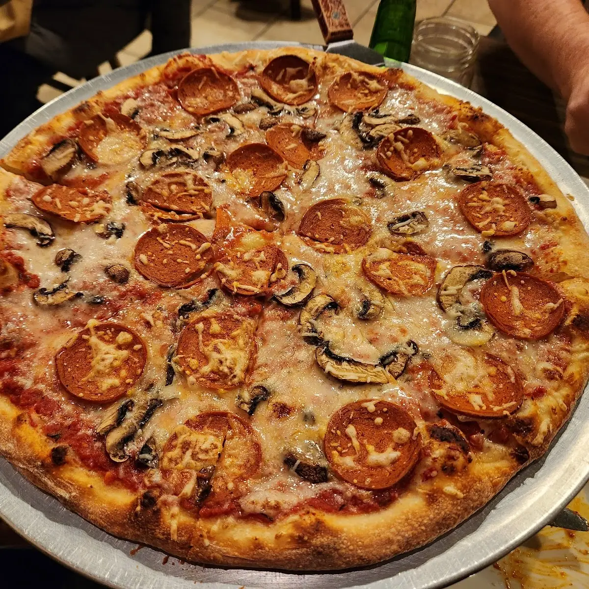 Vegan Pepperoni Pizza