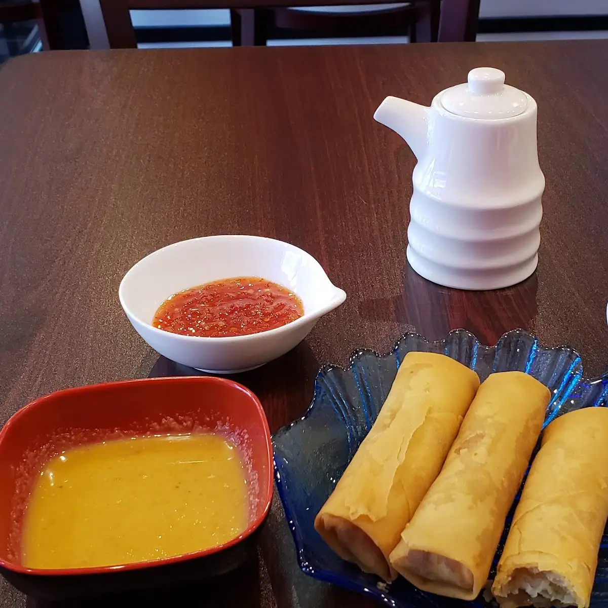 4 Crispy Vegetable Spring Rolls(2)