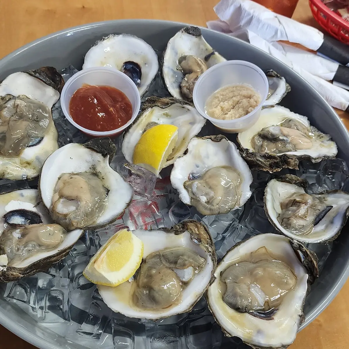 Oysters on the Half Shell