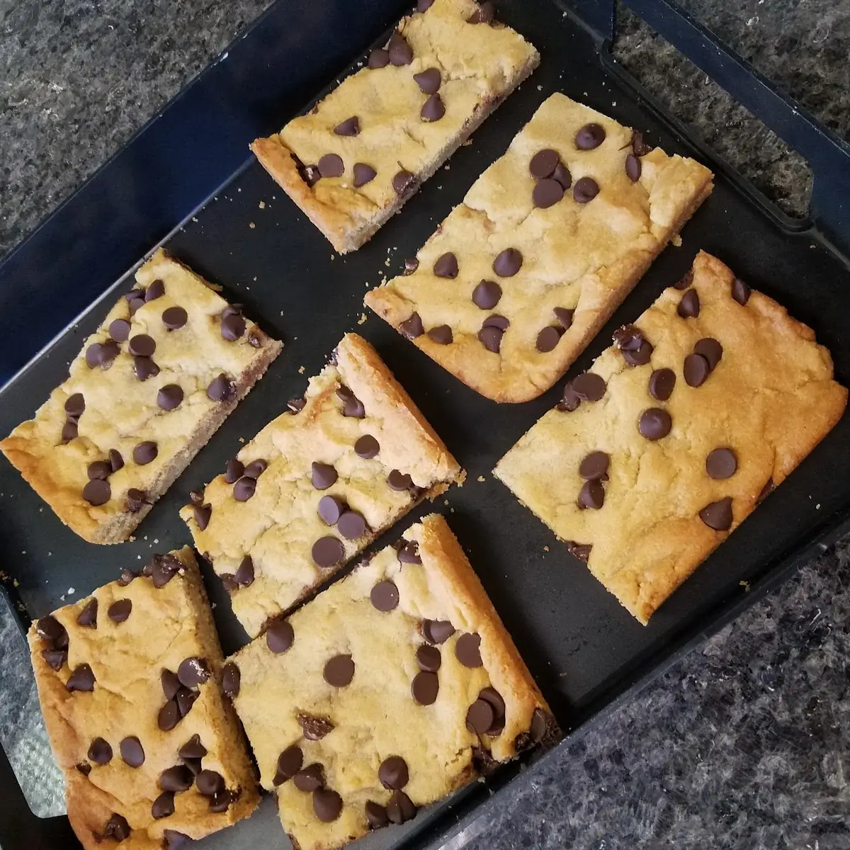Chocolate Chip Cookie Bar