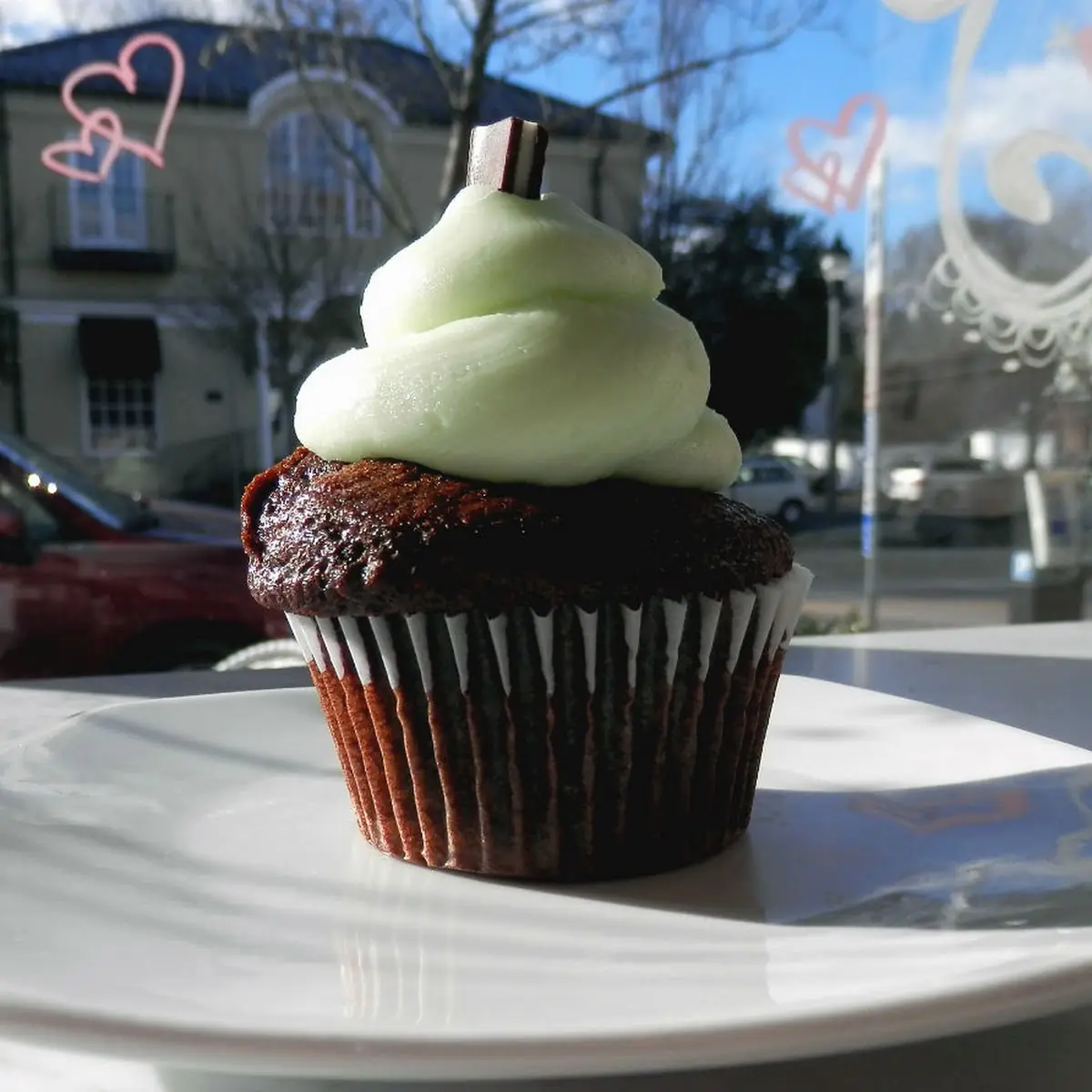 Mint Chocolate Cupcake