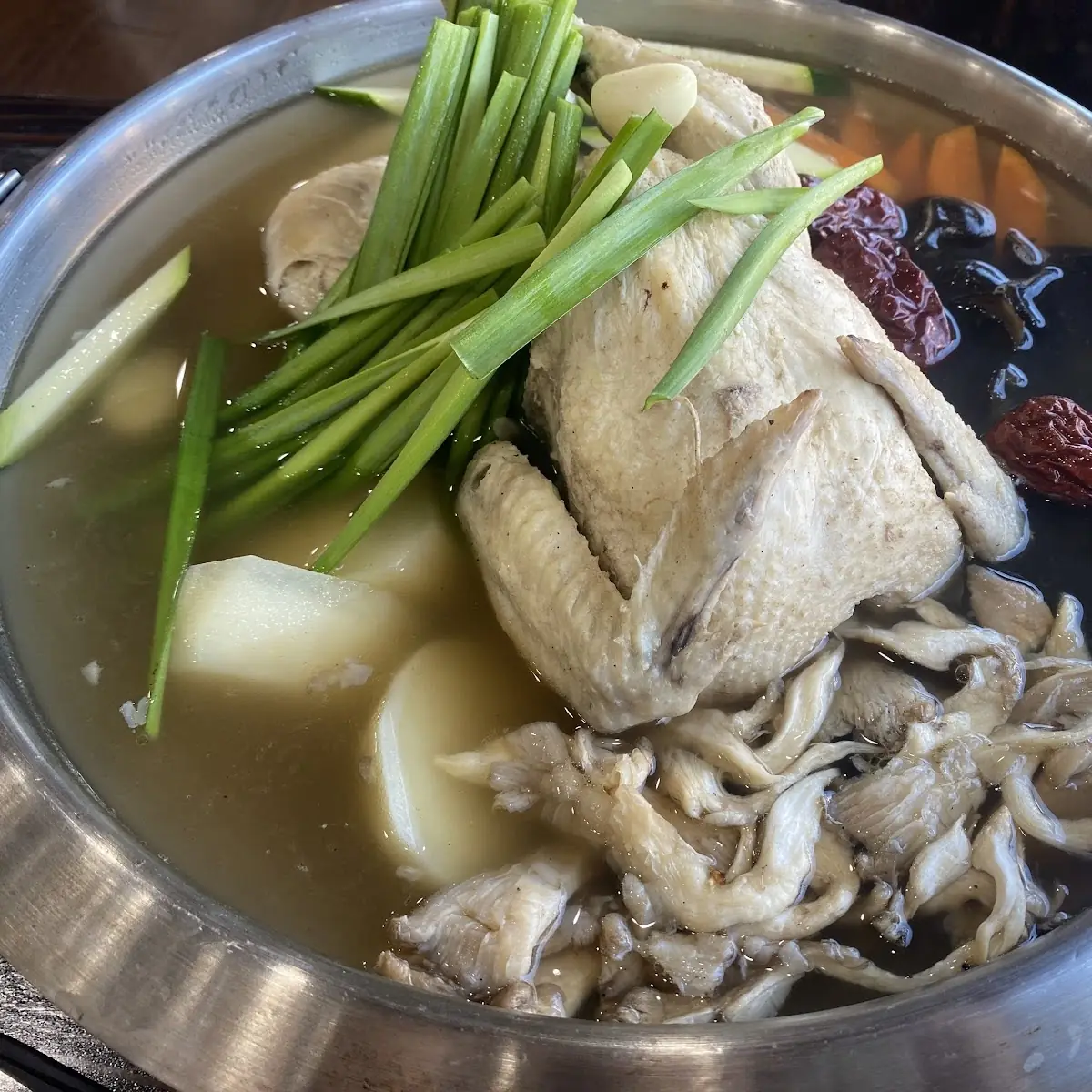 Whole Chicken Noodle Hotpot