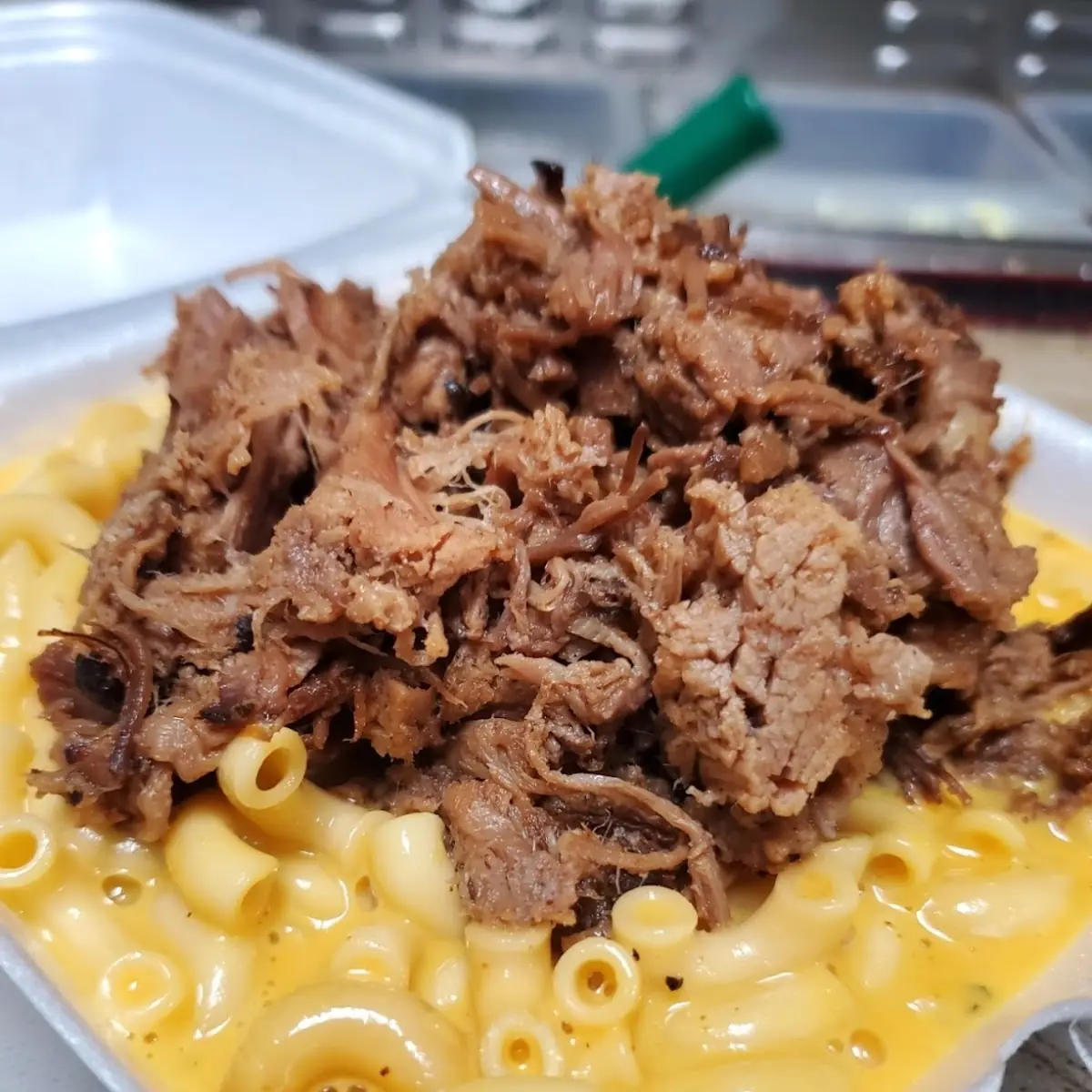 Brisket Mac N Cheese Bowl