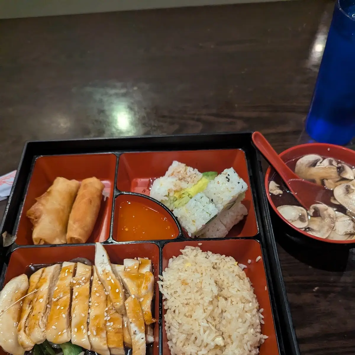 Salmon Teriyaki Bento